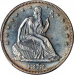 1878 Liberty Seated Half Dollar. Proof-64 (PCGS).