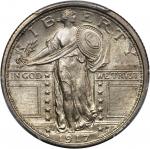 1917-S Standing Liberty Quarter. Type I. MS-64 FH (PCGS). CAC.