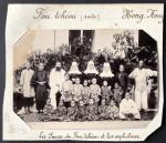1890年代福建省内一所外国教会办理的儿童学校师生合照，少见.