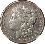 1889-CC Morgan Silver Dollar. EF Details--Reverse Scratched, Cleaned (NGC).