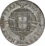 1820-R年巴西960雷斯。里约热内卢造币厂。BRAZIL. 960 Reis, 1820-R. Rio de Janeiro Mint. Joao VI. PCGS MS-62.