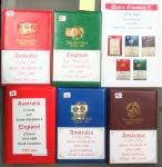 Mixed lot of Austrlia and England housed in 5 albums, totally 1,050 coins. Good condition. (5 albums