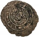 Islamic - Early Pre-Reform. ARAB-SASANIAN: al-Hajjaj b. Yusuf, 694-713, AE pashiz (0.98g), NM, ND, A