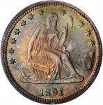 1891 Liberty Seated Quarter. MS-66 (PCGS). CAC--Gold Label. OGH--First Generation.