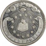 1778 (ca. 1890s) Confederation Dollar. HK-866, DeLorey Dickeson-3. Rarity-7. White Metal. Mint State