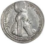 SASANIAN KINGDOM: Ardashir I， 224-241， AR drachm 404。45g41， G-10， standard type， pellet right of the