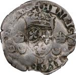 Edict of 1640 Counterstamped Douzain. Host Coin: France, Henri II, 1550-D Douzain aux croissants. Ly