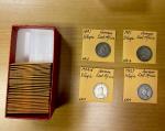 Group Lots - World Coins. GERMAN EAST AFRICA: LOT of 35 minors, including: pesa: 1891 KM-1 (1 pc) an