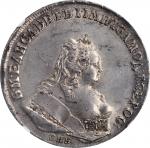 RUSSIA. Ruble, 1743-CNB. St. Petersburg Mint. Elizabeth. NGC MS-62.