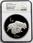 2007年丁亥(猪)年生肖纪念银币1公斤 NGC PF 69