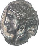 GRÈCE ANTIQUE - GREEKCarie, Cnide. Tétradrachme au nom du magistrat Eudoros ND (395-380 av. J.-C.), 