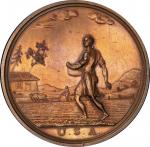 1798 Washington Seasons medal. The Sower. Musante GW-68, Baker-171A, Julian IP-53. Copper. SP-58 (PC