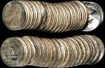 Roll of 1952-D Washington Quarters. Mint State (Uncertified).