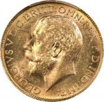 SOUTH AFRICA. Sovereign, 1926-SA. Pretoria Mint. George V. PCGS MS-63.