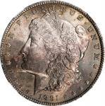 1891 Morgan Silver Dollar. MS-63 (NGC).