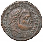 Roman coins Empire;Diocleziano (284-305) Follis (Nicomedia) Testa laureata a d - R/ Genio stante a s