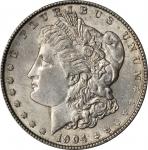 Lot of (3) 1904 Morgan Silver Dollars. MS-62 (PCGS).