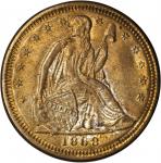 New York--New York. 1868 Calvin Witty. Bowers-NY-8560, Rulau-777. Silvered Brass. 38 mm. EF.
