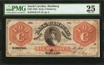 Hamburg, South Carolina. Bank of Hamburg. 1850s. $100. PMG Very Fine 25.