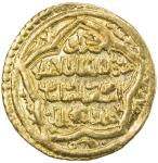 ILKHAN: Abu Said, 1316-1335, AV dinar (4.30g), Baghdad, AH723, A-2202, type D, lovely bold strike, E