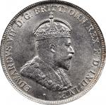AUSTRALIA. Florin (2 Shillings), 1910. London Mint. Edward VII. PCGS MS-62 Gold Shield.