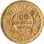 TUNISIA. 100 Francs, 1930. PCGS MS-65 Secure Holder.