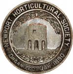1914 Newport Horticultural Society Award Medal. Harkness Ri-10. Silver. Prooflike Mint State.