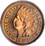 1894 Indian Cent. Proof-65+ RB (PCGS). CAC.