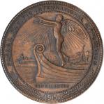 1915 Panama-Pacific International Exposition. State Fund Dollar--Montana. Bronze. 38 mm. HK-409. Rar