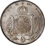 BRAZIL. 1000 Reis, 1859. Rio de Janeiro Mint. Pedro II. PCGS MS-65 Gold Shield.