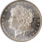 1895-S Morgan Silver Dollar. VAM-4. Top 100 Variety. S/Horizontal S. MS-62 PL (PCGS). CAC.