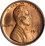 1912 Lincoln Cent. MS-66 RD (PCGS). CAC.
