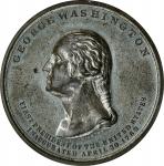 1889 Thirteen Links Inauguration Centennial Medal. Musante GW-187, Douglas-52A. White Metal. About U