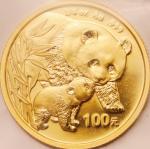 2004年熊猫纪念金币1/4盎司 完未流通