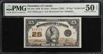 CANADA. Dominion of Canada. 25 Cent, 1923. DC-24c. PMG About Uncirculated 50 EPQ.