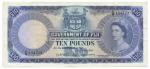 BANKNOTES. MISCELLANEOUS. Fiji, Government of Fiji: £10, 1 October 1960, serial no.C2 134722, blue, 