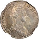 SWEDEN. 2 Mark, 1719-LC. Stockholm Mint. Ulrika Eleonora (1718-20). NGC MS-61.