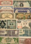 A selection of Japanese invasion currency comprising 37 x Netherlands East Indies, Malaya, Philippin