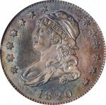 1820 Capped Bust Quarter. B-4. Rarity-2. Small 0. AU-55 (NGC). CAC. OH.