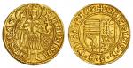 Hungary. Matthias Corvinus (1458-1490). Goldgulden. Struck before 1467 for Banus Nicolaus Ujlaky. Na