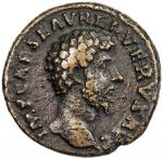 Ancients. ROMAN EMPIRE: Lucius Verus, 161-169 AD, AE dupondius (10.36g), RIC-1292, IMP CAES L AVREL 