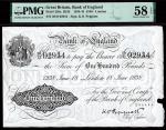 Bank of England, Kenneth Oswald Peppiatt, £100, London, 18 June 1938, serial number 59/O 02934, blac