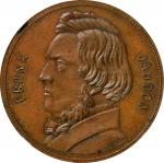 Undated (1859) Sages Numismatic Gallery Token. No. 6, Frank Jaudon. Original. Bowers-6b. Die State I