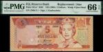 x Reserve Bank of Fiji, replacement 5 dollars, ND (1998), serial number Z005111, (Pick 101a*, TBB B5