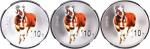 2003年癸未(羊)年生肖纪念彩色银币1盎司 NGC MS 70