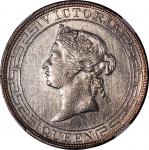 1867年香港一圆，NGC AU Details有严重清洗，#3957453-002