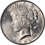 1926-D Peace Silver Dollar. MS-65 (PCGS). CAC. OGH.