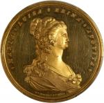 MEXICO. Maria Luisa/Royal Order of Noble Ladies Gold Medal, 1793. Mexico City Mint. PCGS SPECIMEN-61