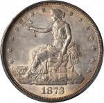 1873 Trade Dollar. AU-58 (PCGS). CAC.