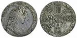 William and Mary (1688-1694), Crown, 1692 QVARTO, large 2, conjoined draped busts right, rev. crowne